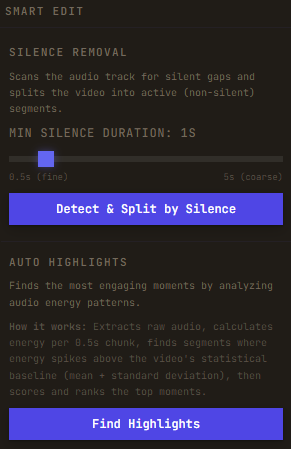 Video Quick Cut — Smart Edit